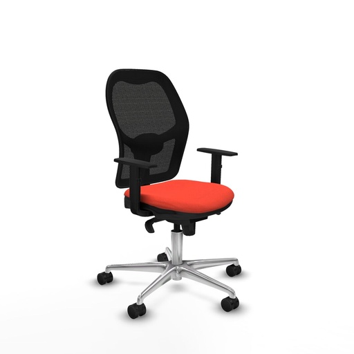 Silla de Oficina Piqueras y Crespo 1D086N0 Naranja Oscuro