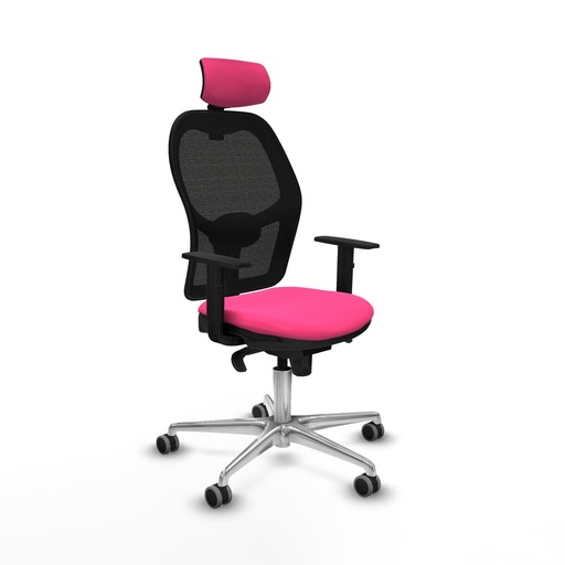 Silla de Oficina Piqueras y Crespo 1D086G2 Rosa