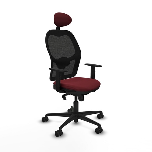 Office Chair Piqueras y Crespo 1D036N1 Maroon