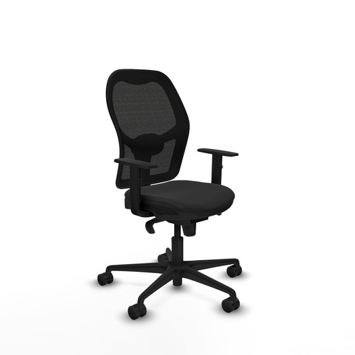Silla de Oficina Piqueras y Crespo 1D036N0 Negro