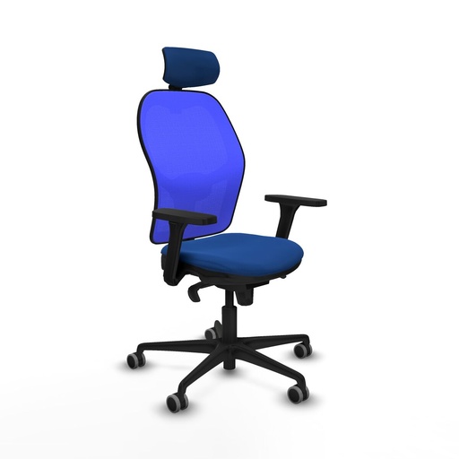 Office Chair with Headrest Jorquera Piqueras y Crespo 3D036G2 Blue