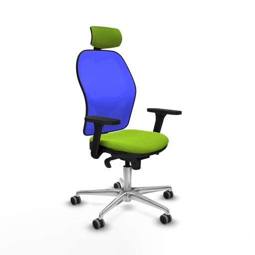 Silla de Oficina con Cabecero Jorquera Piqueras y Crespo 3D086G2 Pistacho