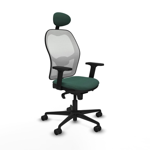 Office Chair with Headrest Jorquera Piqueras y Crespo 2D036N1 Green