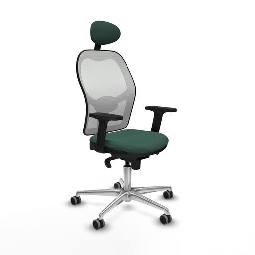 Silla de Oficina con Cabecero Jorquera Piqueras y Crespo 2D086G1 Verde