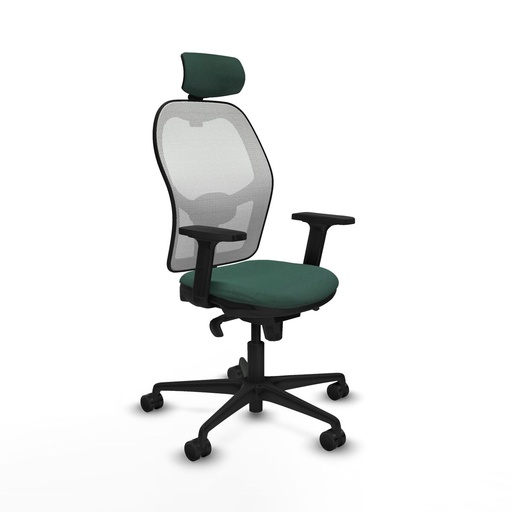 Office Chair with Headrest Jorquera Piqueras y Crespo 2D036N2 Green