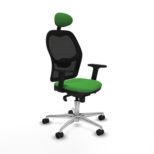 Silla de Oficina con Cabecero Jorquera Piqueras y Crespo 2D086N1 Verde