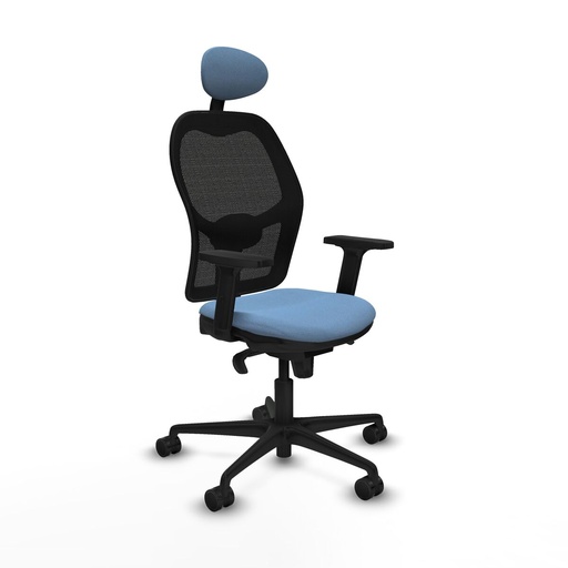 Office Chair with Headrest Jorquera Piqueras y Crespo 2D036N1 Sky blue