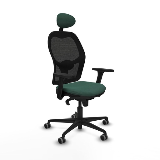 Silla de Oficina con Cabecero Jorquera Piqueras y Crespo 3D036G1 Verde