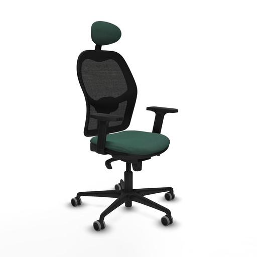 Office Chair with Headrest Jorquera Piqueras y Crespo 2D036G1 Green