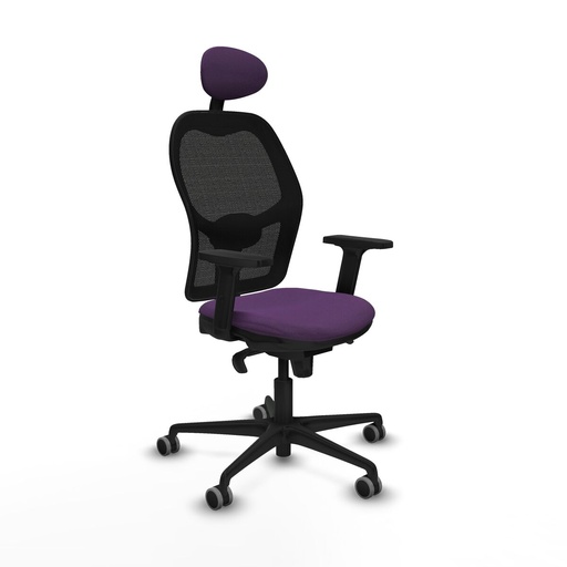 Silla de Oficina con Cabecero Jorquera Piqueras y Crespo 2D036G1 Morado