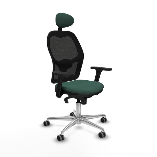 Office Chair with Headrest Jorquera Piqueras y Crespo 3D086G1 Green