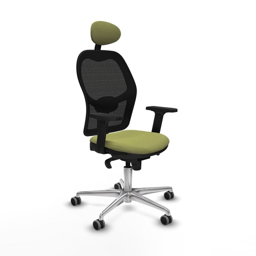Office Chair with Headrest Jorquera Piqueras y Crespo 2D086G1 Green
