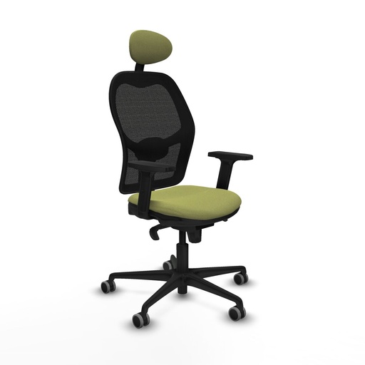 Silla de Oficina con Cabecero Jorquera Piqueras y Crespo 2D036G1 Verde