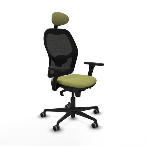 Silla de Oficina con Cabecero Jorquera Piqueras y Crespo 3D036G1 Verde