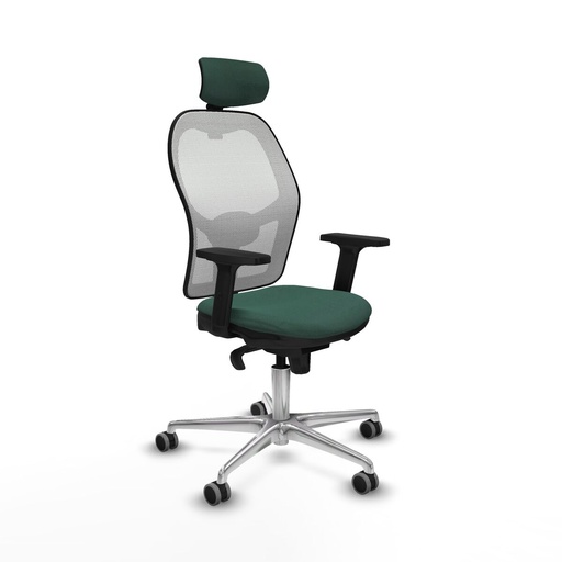 Silla de Oficina con Cabecero Jorquera Piqueras y Crespo 2D086G2 Verde