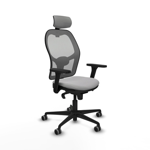Office Chair with Headrest Jorquera Piqueras y Crespo 3D036G2 Light grey