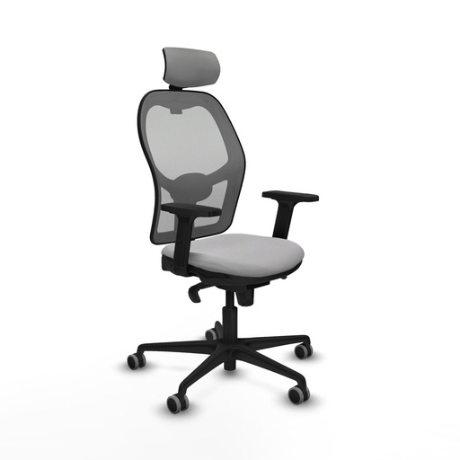 Office Chair with Headrest Jorquera Piqueras y Crespo 2D036G2 Light grey