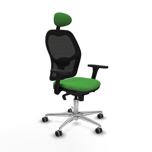 Silla de Oficina con Cabecero Jorquera Piqueras y Crespo 3D086G1 Verde