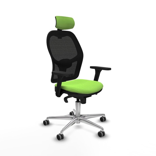 Silla de Oficina con Cabecero Jorquera Piqueras y Crespo 3D086G2 Pistacho