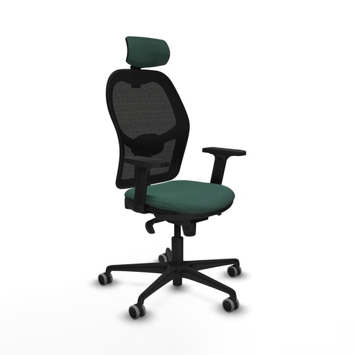 Silla de Oficina con Cabecero Jorquera Piqueras y Crespo 2D036G2 Verde