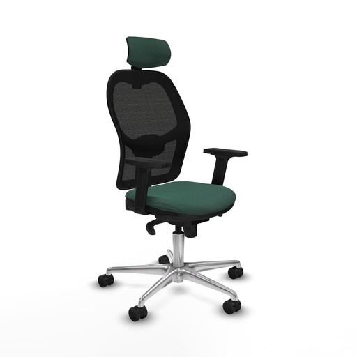Silla de Oficina con Cabecero Jorquera Piqueras y Crespo 2D086N2 Verde