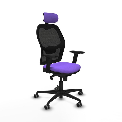 Office Chair with Headrest Jorquera Piqueras y Crespo 2D036G2 Lilac