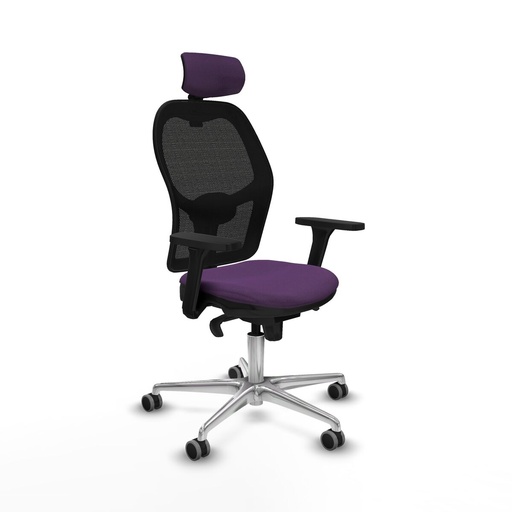 Silla de Oficina con Cabecero Jorquera Piqueras y Crespo 3D086G2 Morado