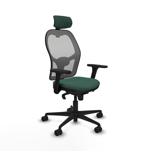 Office Chair with Headrest Jorquera Piqueras y Crespo 3D036N2 Green