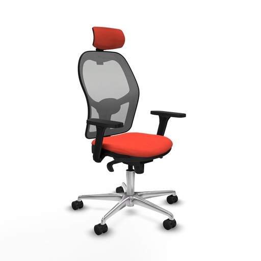 Office Chair with Headrest Jorquera Piqueras y Crespo 3D086N2 Dark Orange