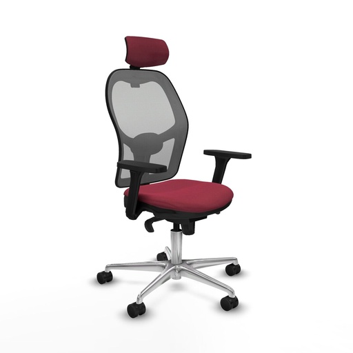 Office Chair with Headrest Jorquera Piqueras y Crespo 3D086N2 Maroon