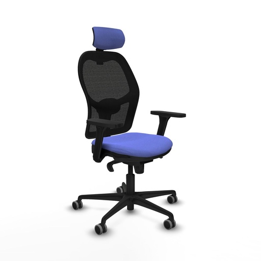 Silla de Oficina con Cabecero Jorquera Piqueras y Crespo 3D036G2 Azul claro