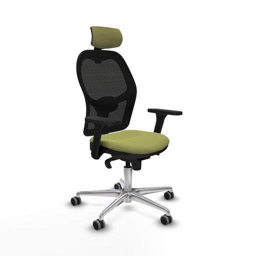 Silla de Oficina con Cabecero Jorquera Piqueras y Crespo 3D086G2 Verde