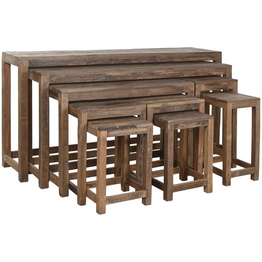 Tables set Home ESPRIT 160 x 40 x 82 cm