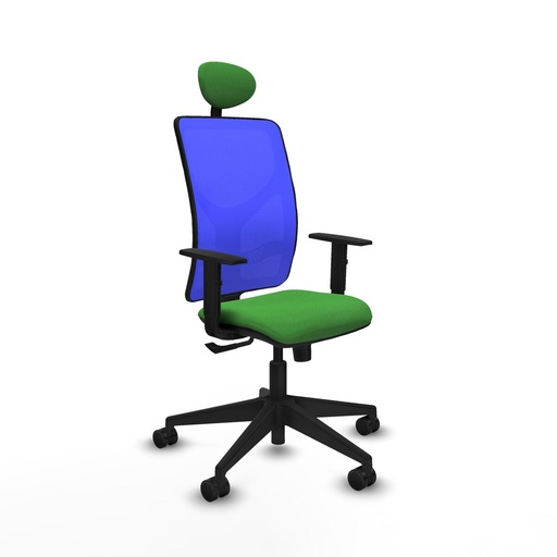 Office Chair with Headrest Motilla Piqueras y Crespo 1D066N1 Green