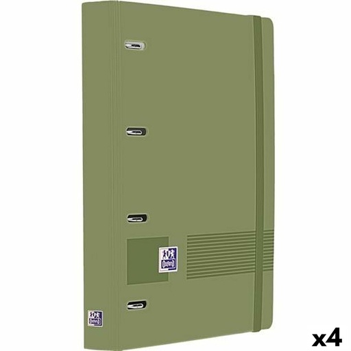 Ring binder Oxford LIVE&GO Green A4+ (4 Units)