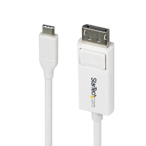 Cable VGA Startech CDP2DP2MBW Blanco 1,9 m