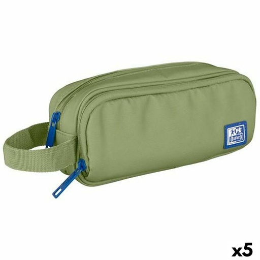 School Case Oxford KANGOO YOUNG PROOF B-SMART Green 22,5 x 9,5 x 7 cm (5 Units)