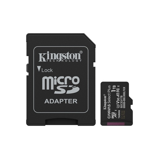 Tarjeta de Memoria Micro SD con Adaptador Kingston SDCS3/1TB 1 TB
