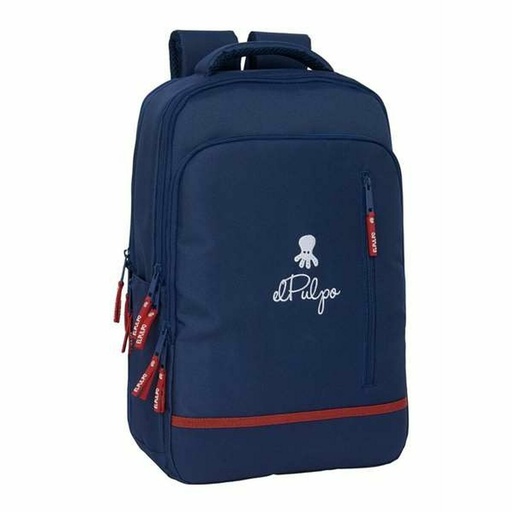 School Bag El Pulpo Navy Blue 29 x 44 x 15 cm