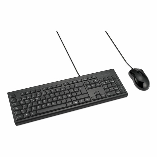 Teclado y Ratón Kensington K75452ES Negro Qwerty Español