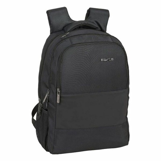 Mochila para Portátil y Tablet con Salida USB Safta 15,6'' Negro 30 x 43 x 16 cm