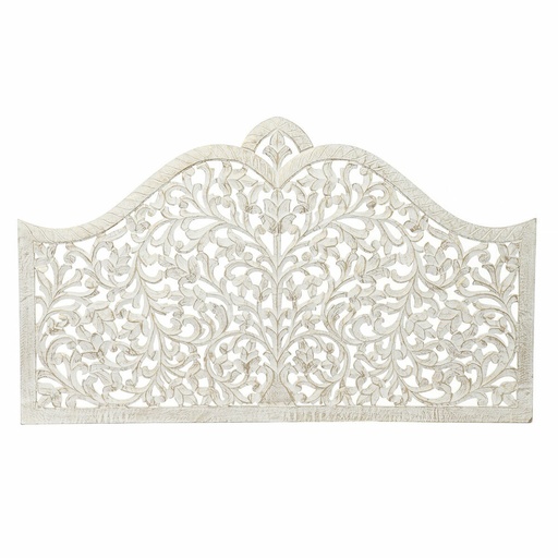 Cabecero de Cama DKD Home Decor Blanco Dorado Madera MDF 152 x 3 x 91 cm