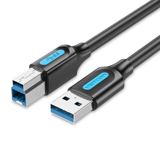 Cable USB Vention COOBI Negro 3 m (1 unidad)