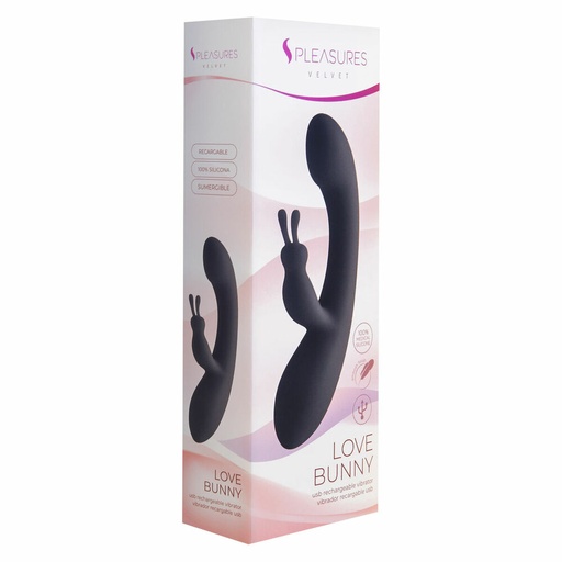 Rabbit Vibrator S Pleasures Black Pink