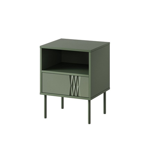 Nightstand Cama Meble TRESSE 400091 Green