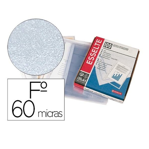 Covers Esselte Transparent A4 (100 Units)