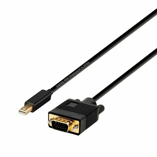 Adaptador DisplayPort Mini a VGA Aisens Negro 2 m