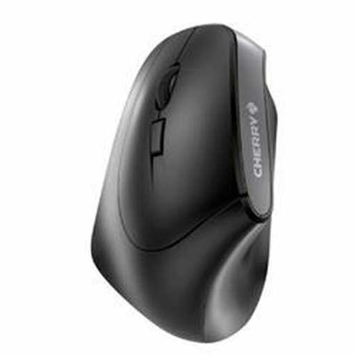 Ratón Cherry 1200 DPI Negro Ergonómico Zurdos Wireless