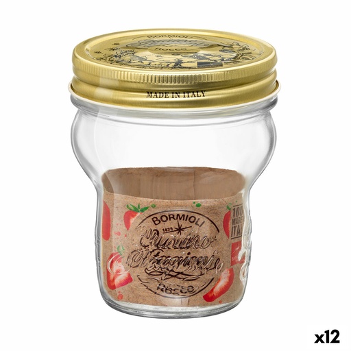 Recipiente Conservador de Alimentos Bormioli Rocco Quattro Stagioni Transparente 270 ml (12 Unidades)