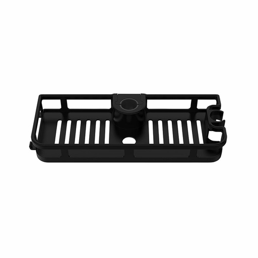 Estantería de Baño Wenko libertà Negro ABS